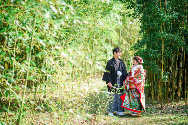 竹林のなか