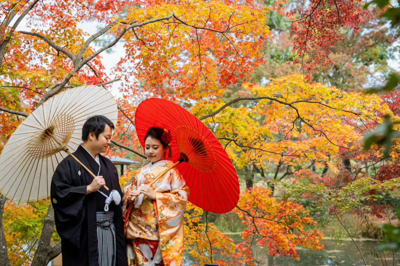 紅葉。