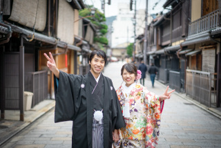 シックに大人和婚♪祇園ではんなり。