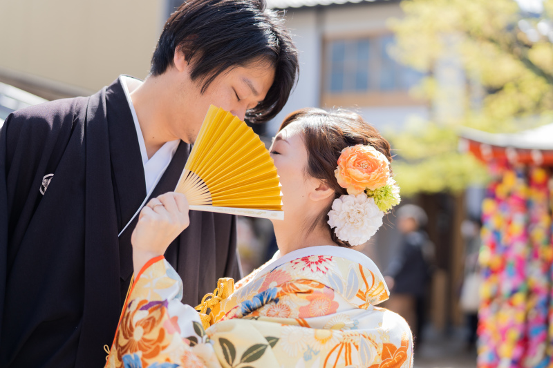 センス越し♡