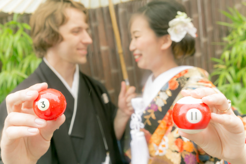 おふたりのスキ♡と京都と和婚。