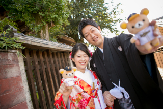 からふるに自分たちの色を♪京都和婚。
