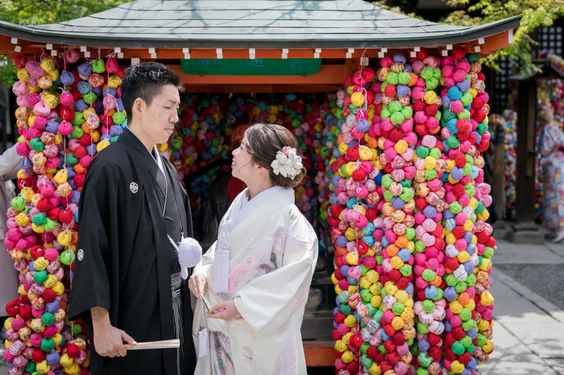 おふたりで和装を楽しみましょ♪京和婚フォト
