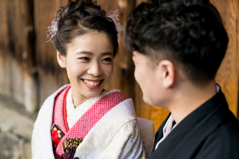 おふたりの笑顔が咲く♪京和婚。