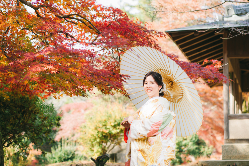 【紅葉シーズン(11/21-12/6)限定】和装2点ロケーションプラン