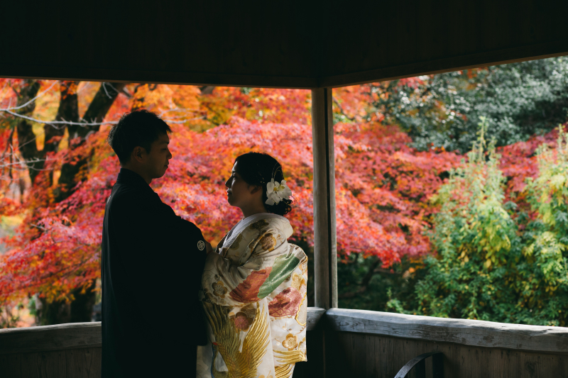 【紅葉シーズン(11/21-12/6)限定】和装2点ロケーションプラン