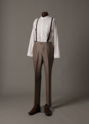 ライトブラウン（サスペンダー使用）