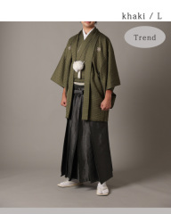 カーキ（ブラック袴）