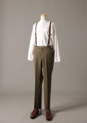 カーキ（サスペンダースタイル）