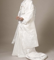 白無垢　花鳥花車