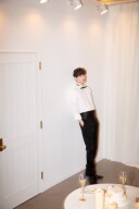 Black×蝶ネクタイスタイル