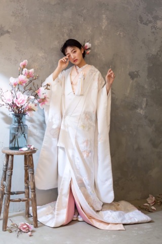 白無垢柄色掛下