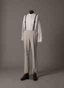 パールホワイト（サスペンダー使用）