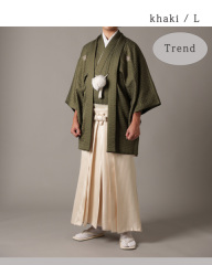カーキ（白袴）