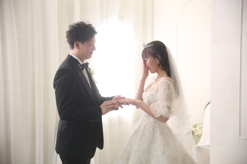 お二人の想いが詰まった瞬間を