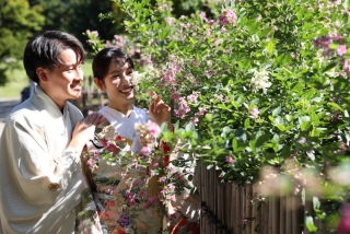 【中島公園ロケ+スタジオ撮影もお客様紹介