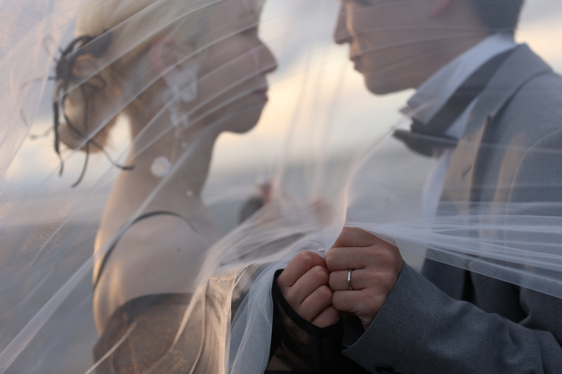 秋の海で撮影したお客様のご紹介