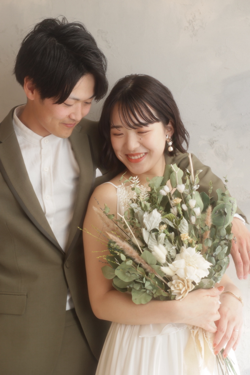 ブーケは新作のものをチョイス！