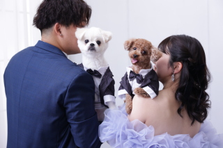 おふたりらしさと愛犬への愛が詰まった特別な一日