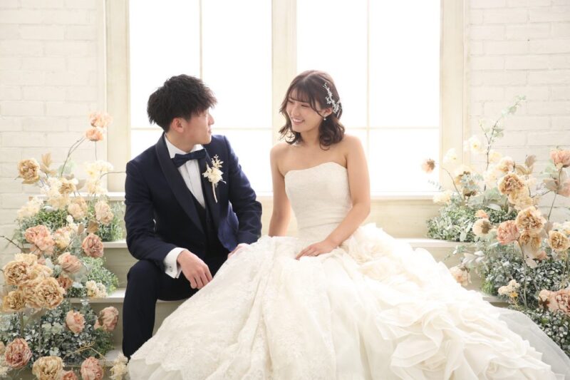 ポーズバリエーションもふたりに合わせてご提案