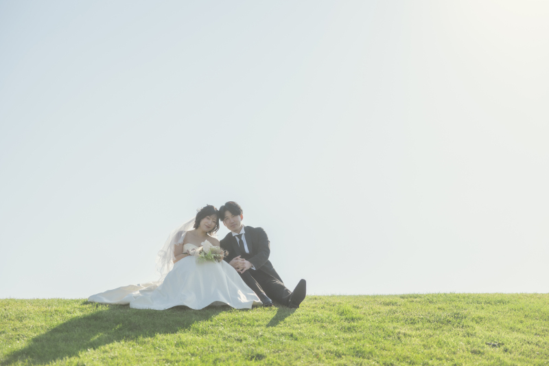 秋のモエレ沼公園でご撮影のお客様紹介