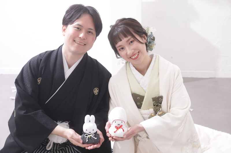 ぬいぐるみとリンクした撮影