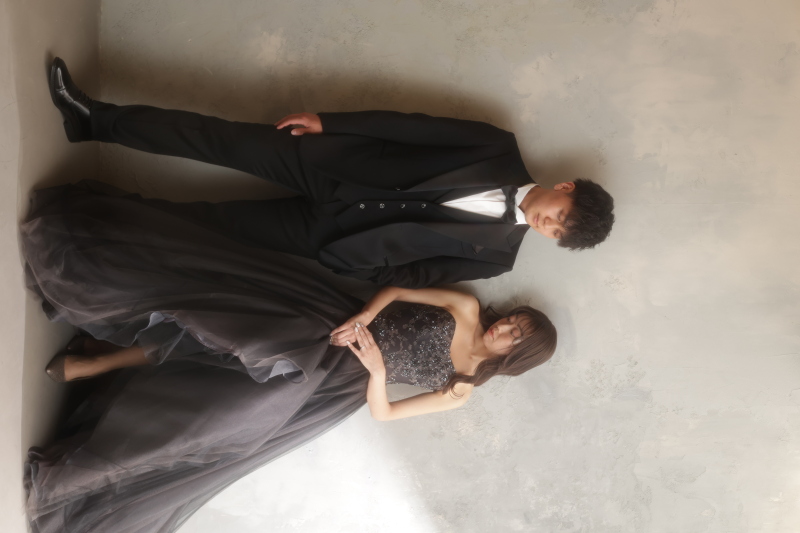 背景チェンジでシックな雰囲気に