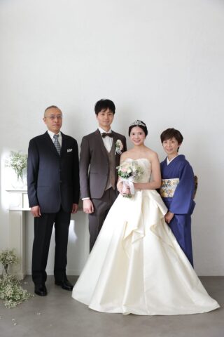 家族と残す、こだわりが詰まったフォトウェディング！
