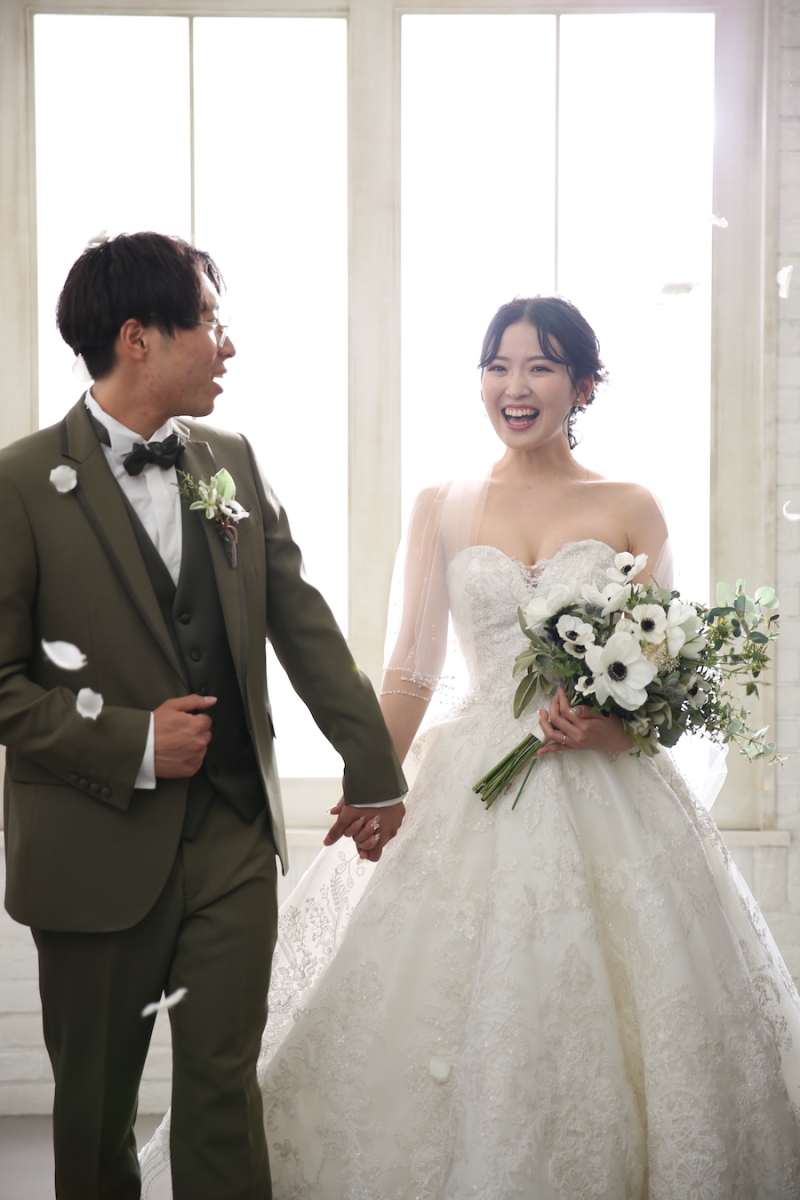 フラワーシャワー!