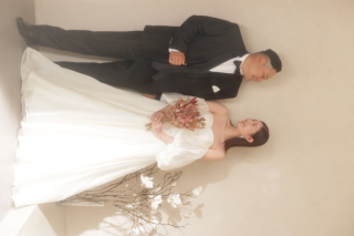 仲良しカップルのスタジオ2着撮影！