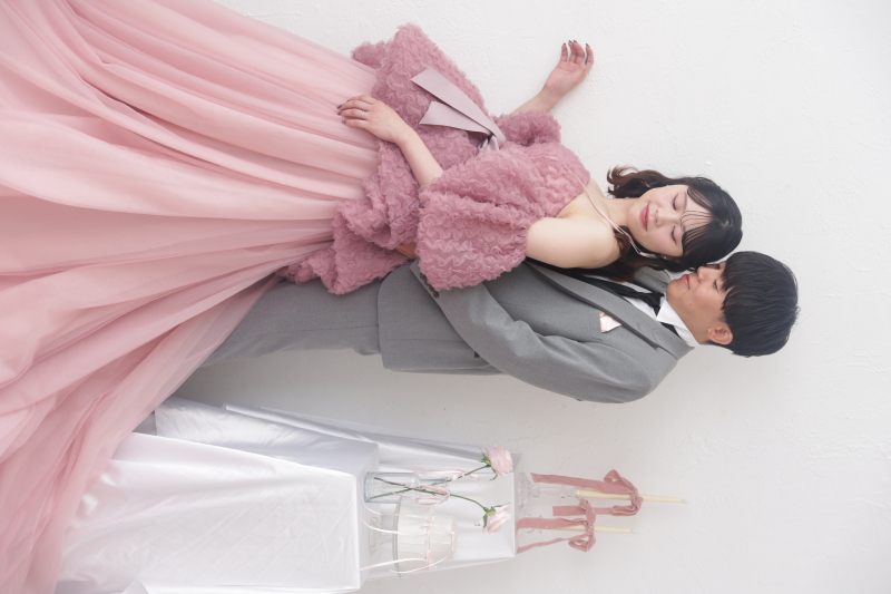 ガーリーな雰囲気で残す1枚