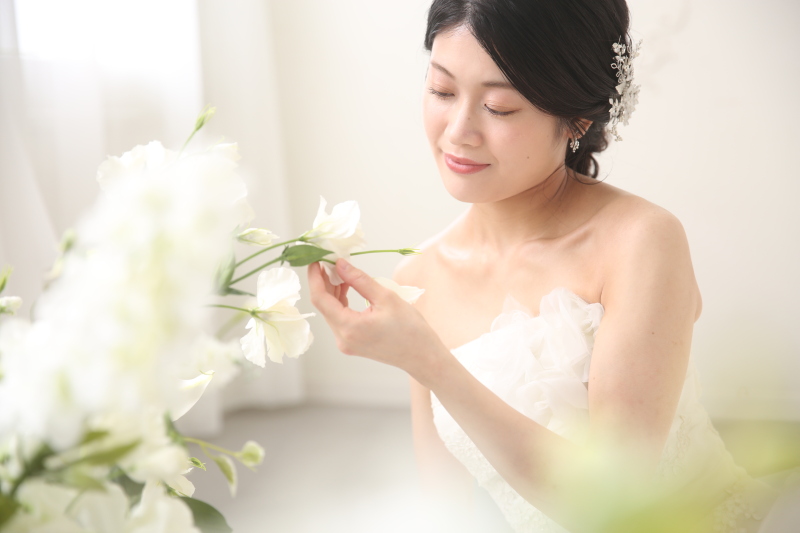 背景を活かしたカットも撮影！