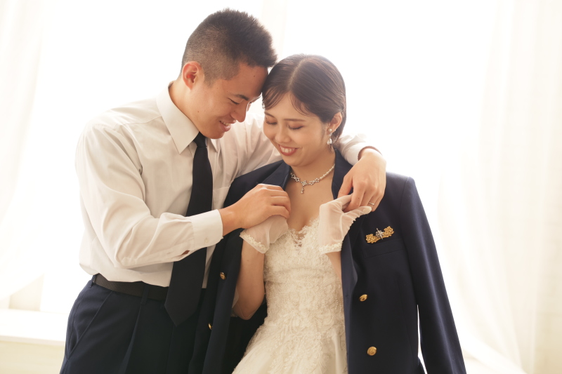 お婿様のジャケットを。。。