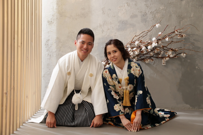 ご挨拶のポーズ