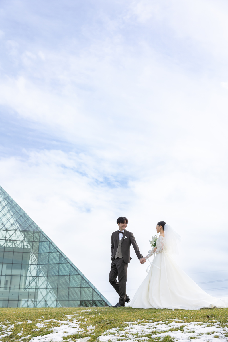 モエレ沼公園ならではのショットも