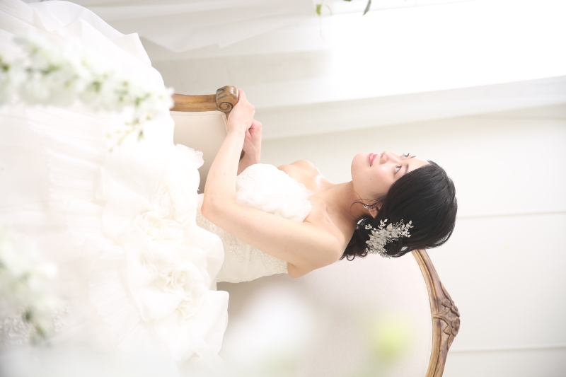 ドレス姿を当日まで楽しみに！