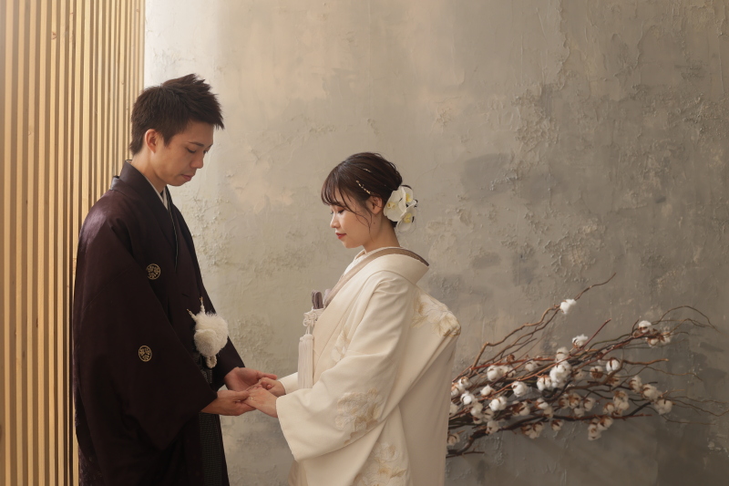 お二人らしいお写真も