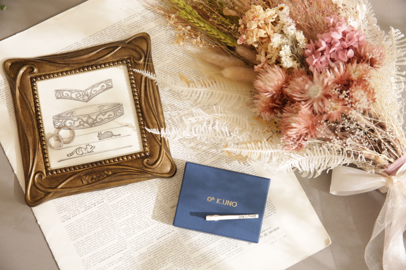 お持ち込みの小物で撮影