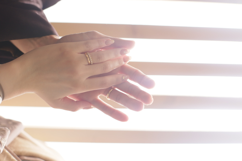 お手元のショットも忘れずに