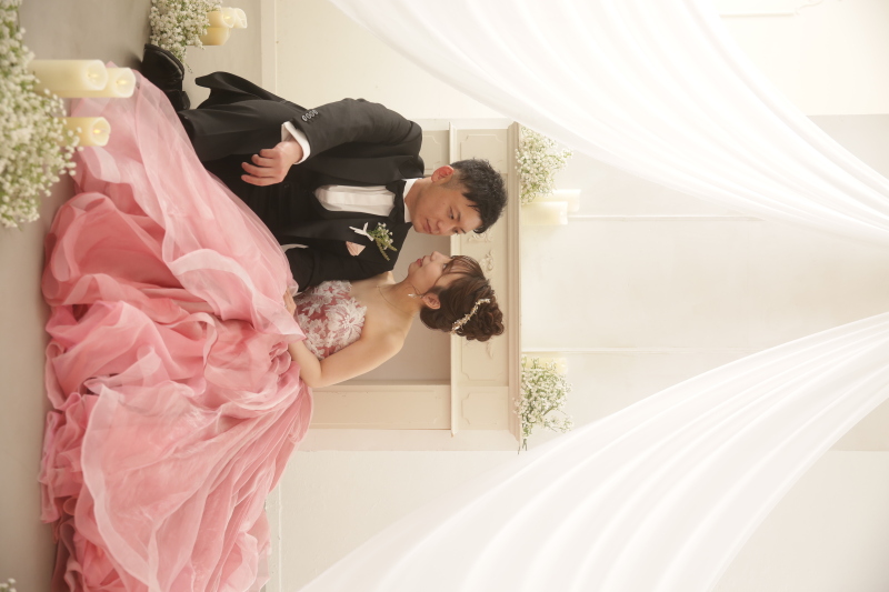 カラードレスは2着撮影しました♡