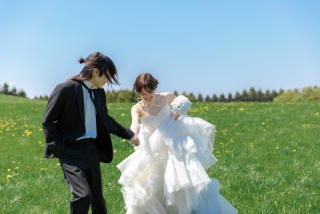 モエレ沼公園で叶える【アート&times;ナチュラル】なフォトウェディング