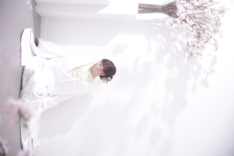 柔らかい空間に包み込まれてソロカット撮影