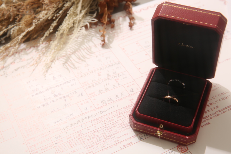 お二人の大切なリングもこの機会に