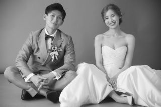 笑顔あふれるお二人らしいウエディングフォト