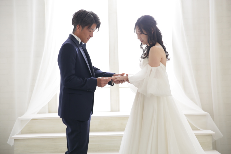 挙式のようなシーンも。。。