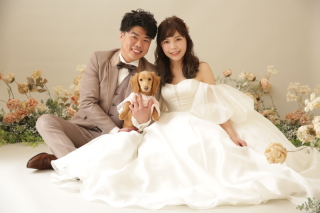 可愛いが好み！！パフスリーブドレスで可愛く撮影