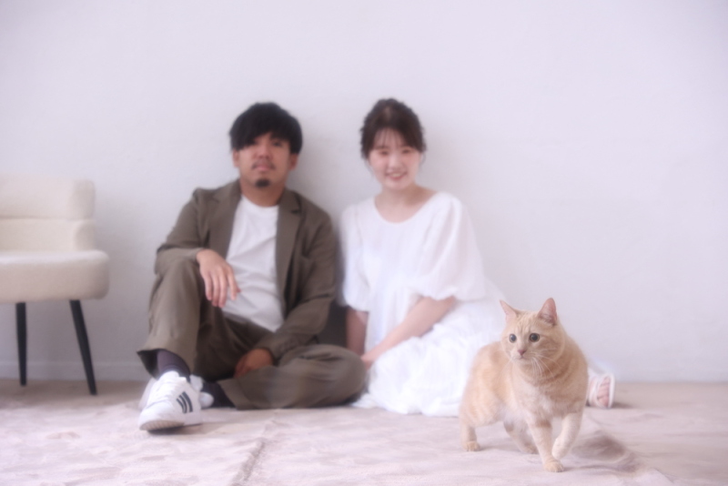 【大好きな愛猫と一緒に♡お洒落で自然体なウェディングフォトの魅力】