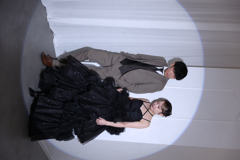 結婚式を演出したような1枚