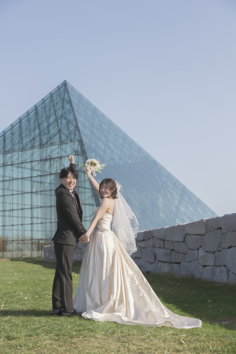 モエレ沼公園ならではのショットも