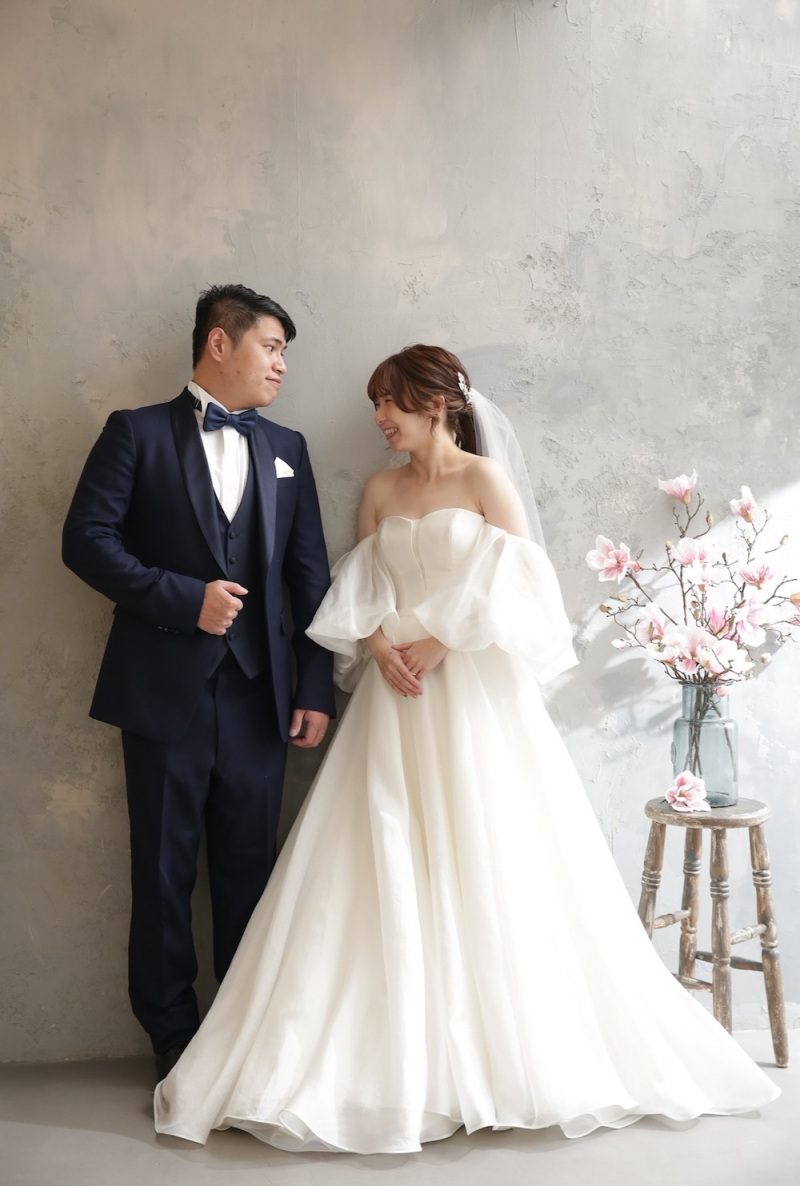 1着目はウェディングドレス